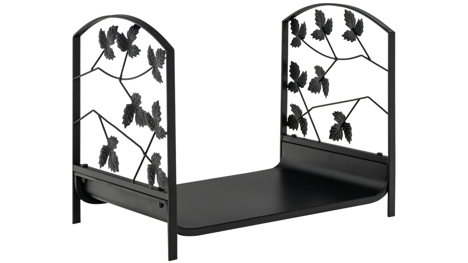 Costway 50 x 34 x 42cm Firewood Storage Rack with Handle