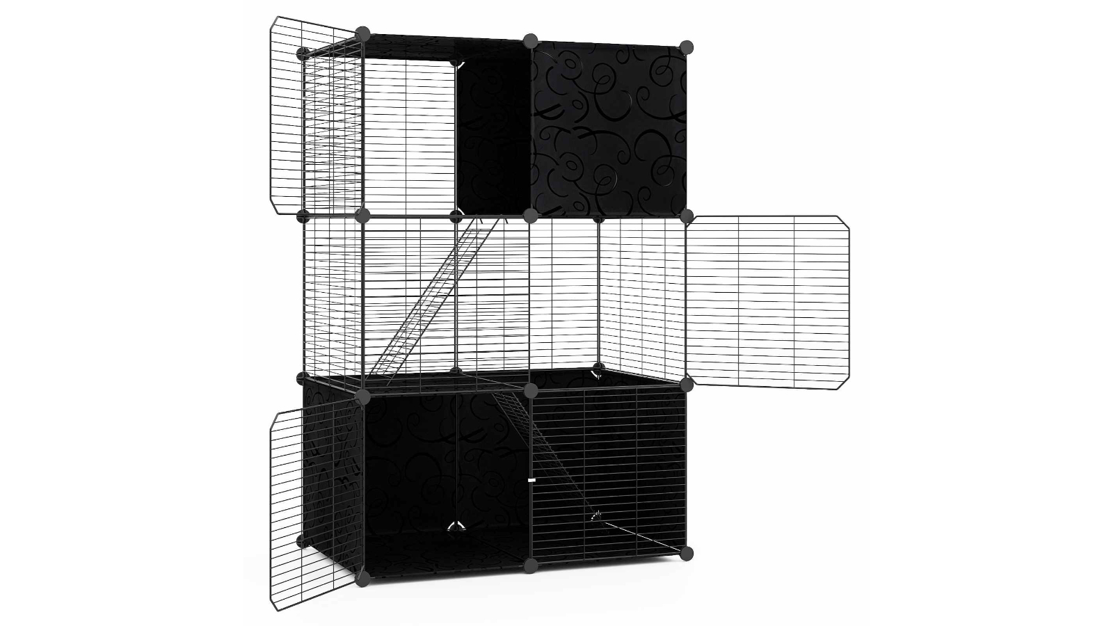 Costway 3-Tier Cat Condo House - Large
