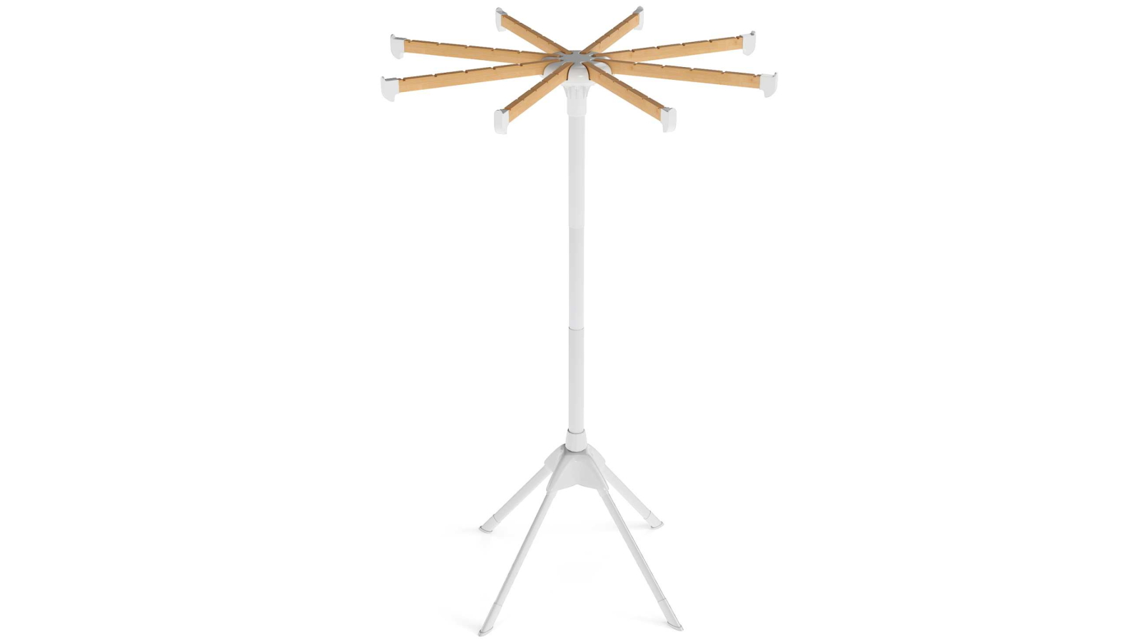 Costway Octopus Airer Adjustable Clothes Drying Rack with 8 Bamboo Hanging Rod