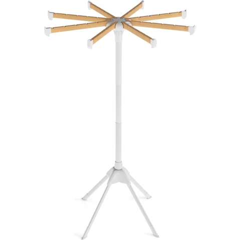 Costway Octopus Airer Adjustable Clothes Drying Rack with 8 Bamboo Hanging Rod