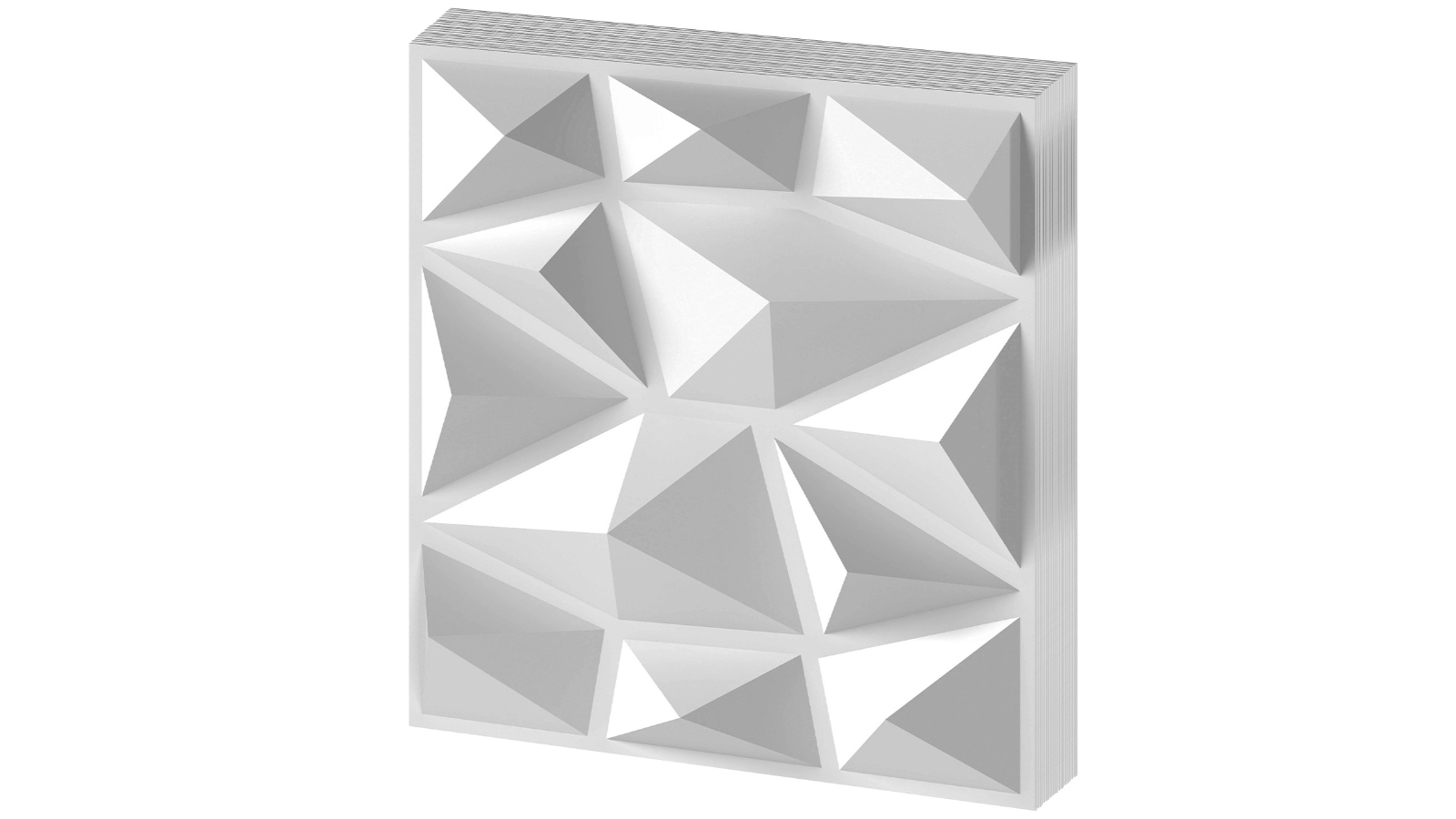 Costway Pack of 50 3D Wall Panel Cover