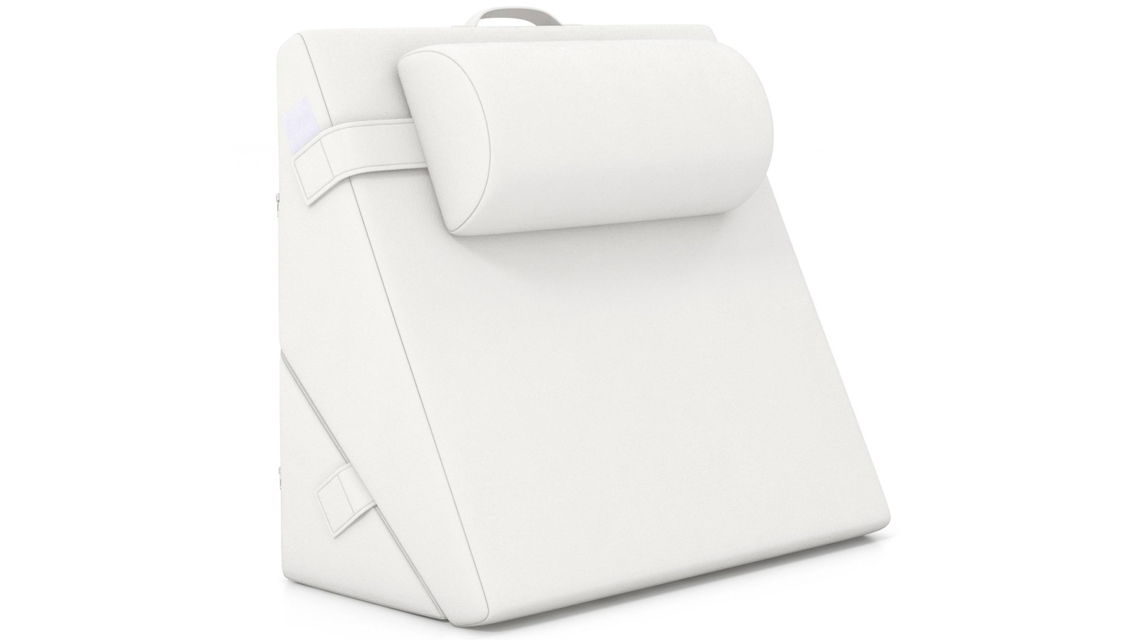 Costway 3 Piece Bedding Wedge Pillow Set with Memory Foam Adjustable Cushion and Orthopedic Neck Back Support