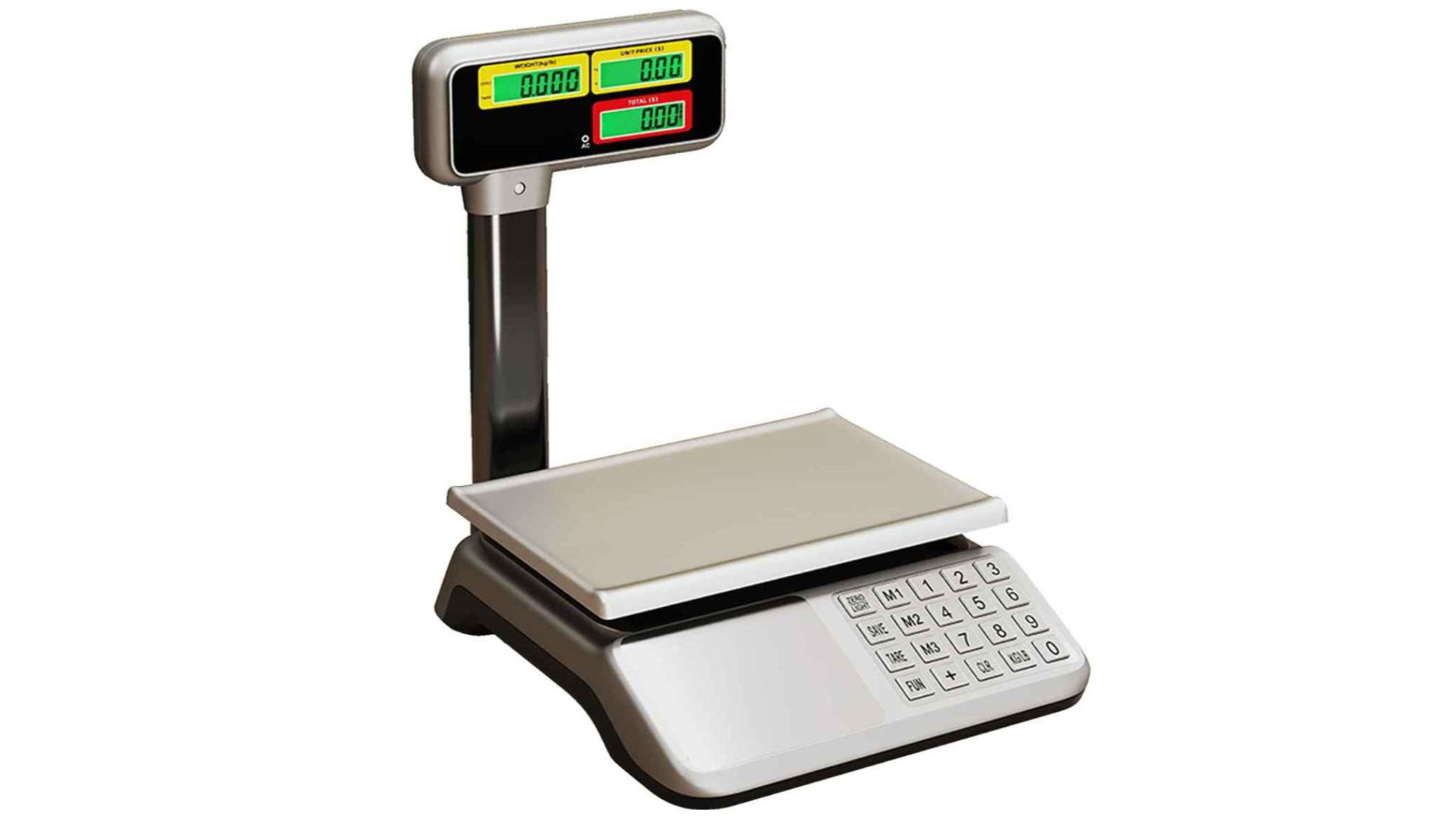 Costway 40kg Price Computing Scale with Pole LCD Display