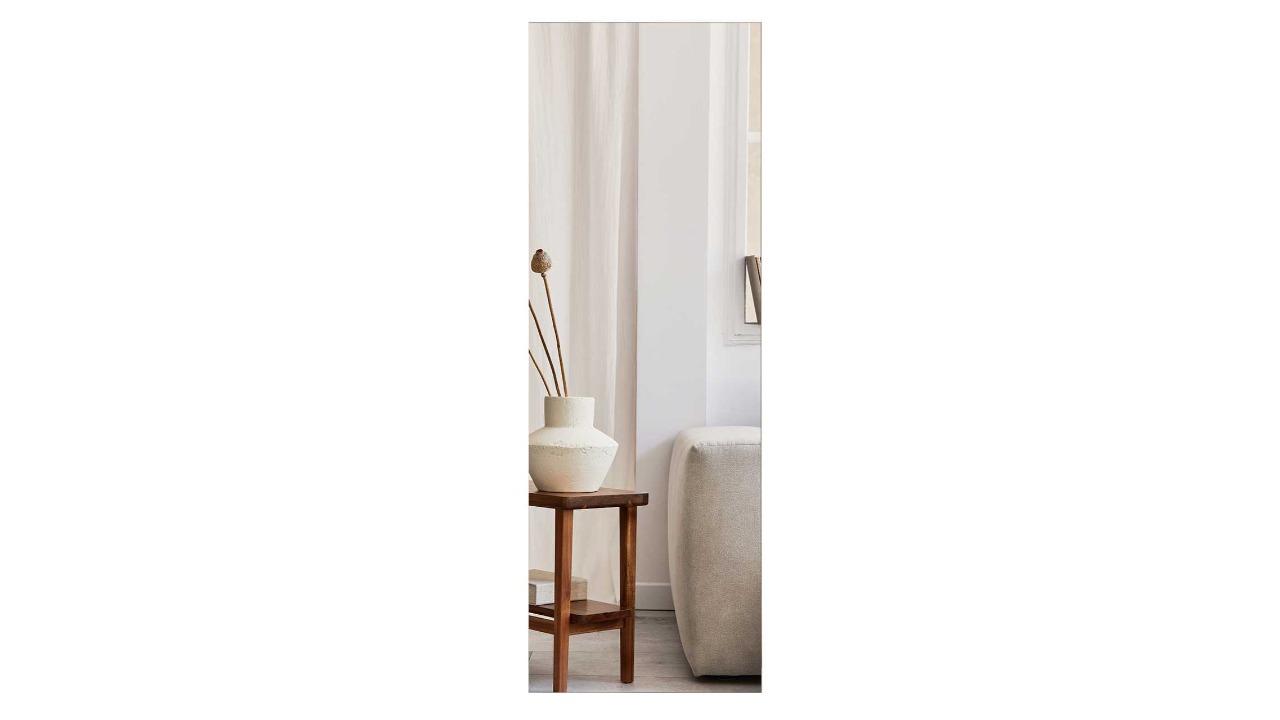 Costway Wall Mounted Frameless Full-Length Mirror - 110 x 38cm