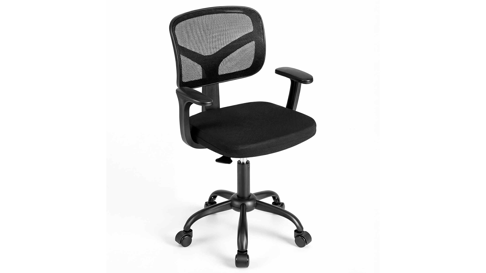 Costway Kids Swivel Mesh Adjustable Computer Chair - Black