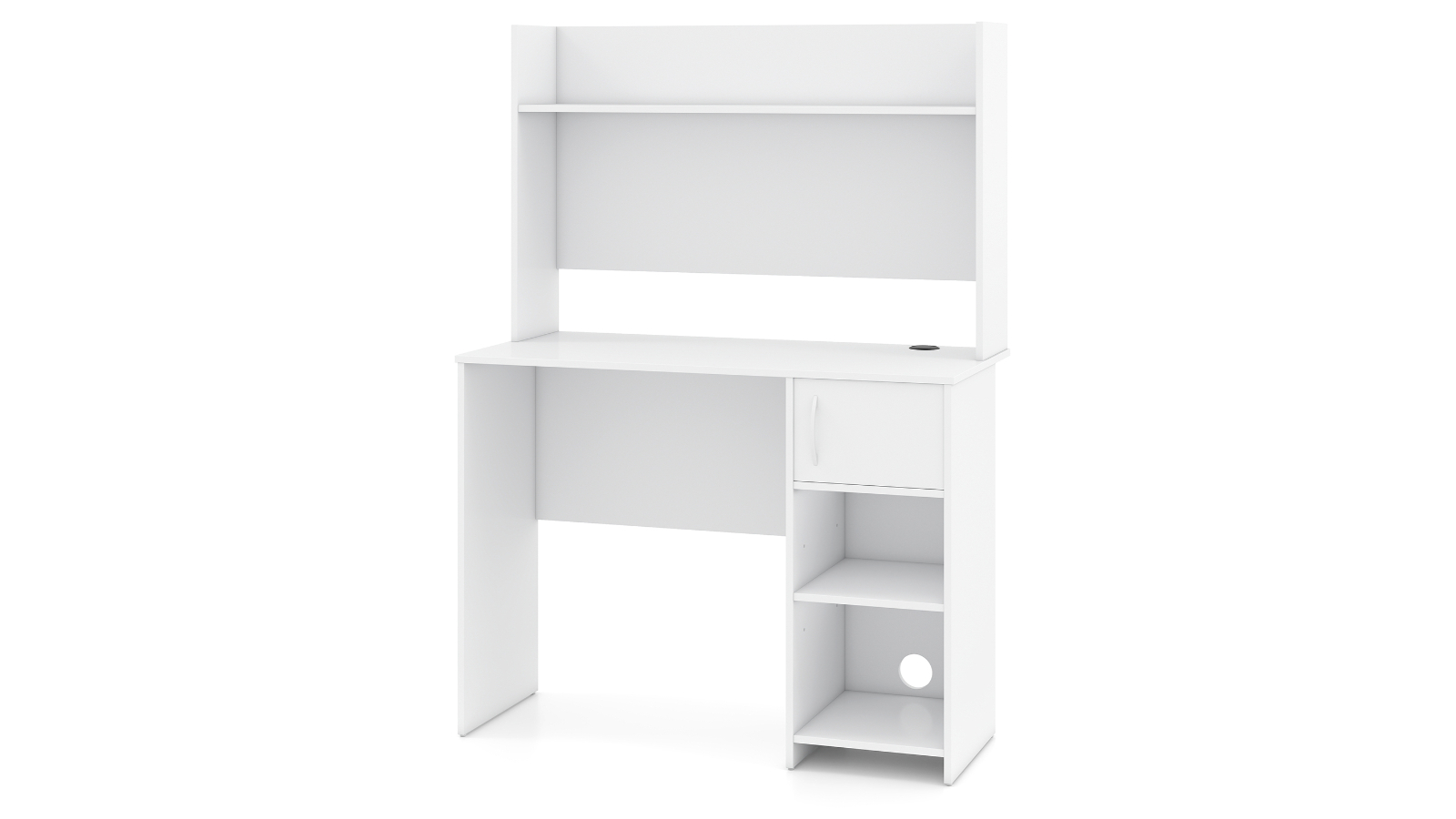 Costway Computer Desk with Storage Shelf and Cabinet