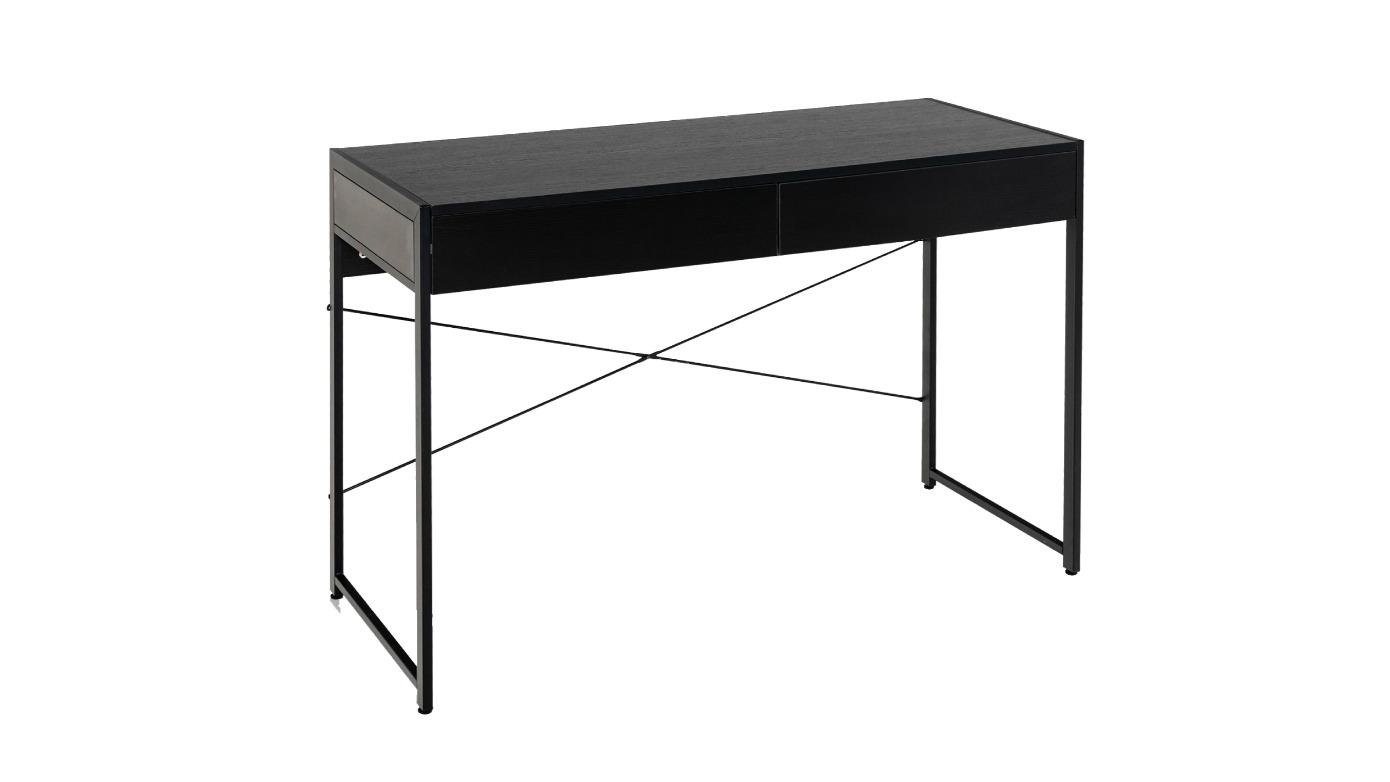 Costway Modern Office Desk with 2-Drawer