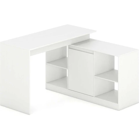 Costway L-Shaped Reversible Computer Desk