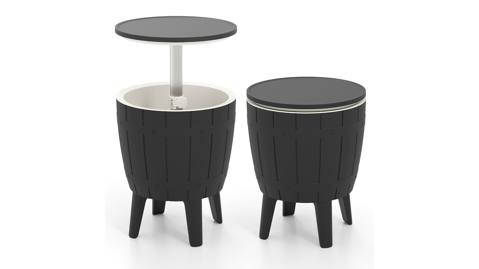 Costway 3-in-1 Ice Bucket Bar Table Cooler - 37L