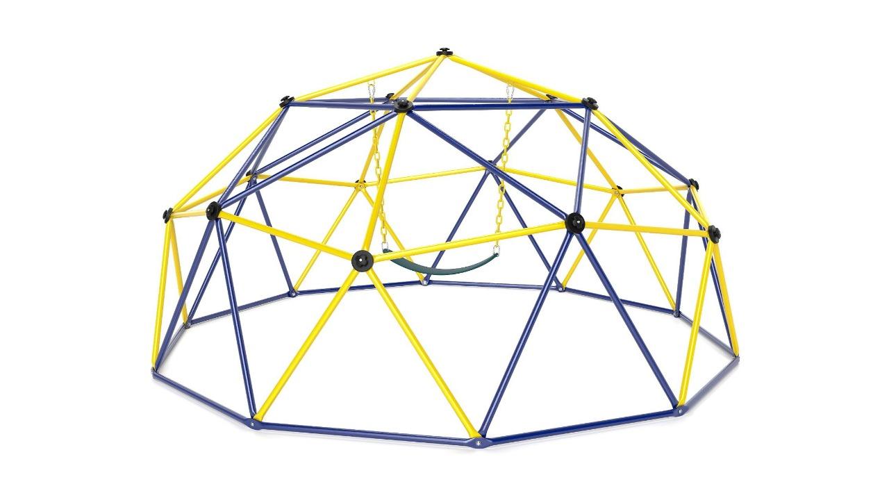 Costway Geometric Steel Climb Playset 
