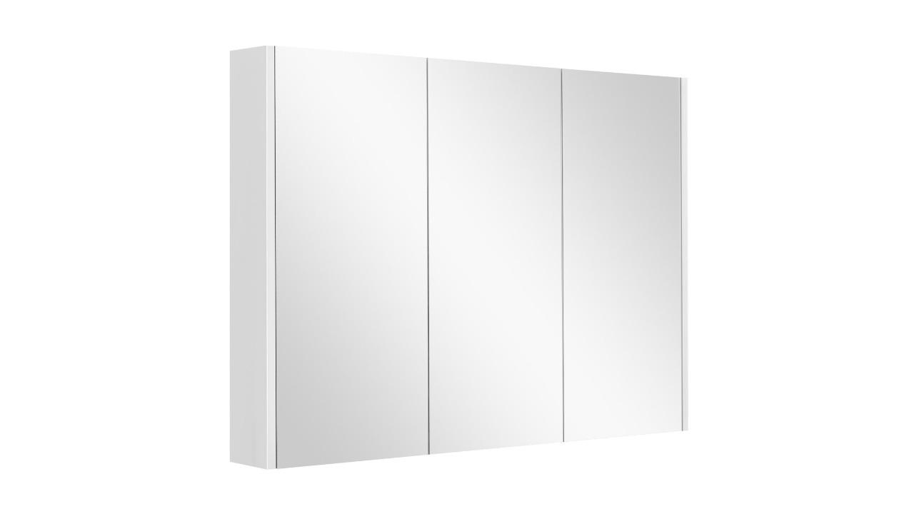 Costway 3-Door Mirror Bathroom Cabinet