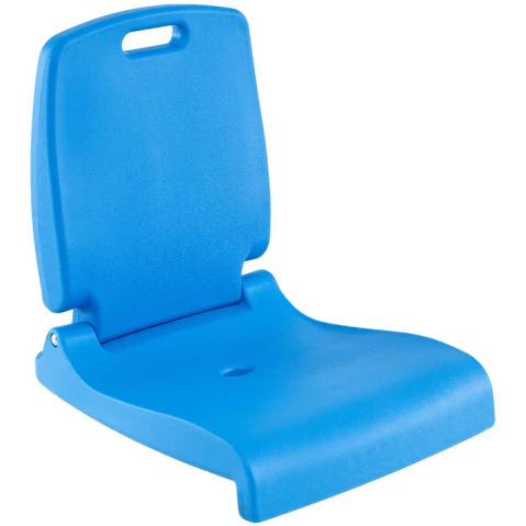 Costway Foldable Lightweight Outdoor Pool Chair - Blue