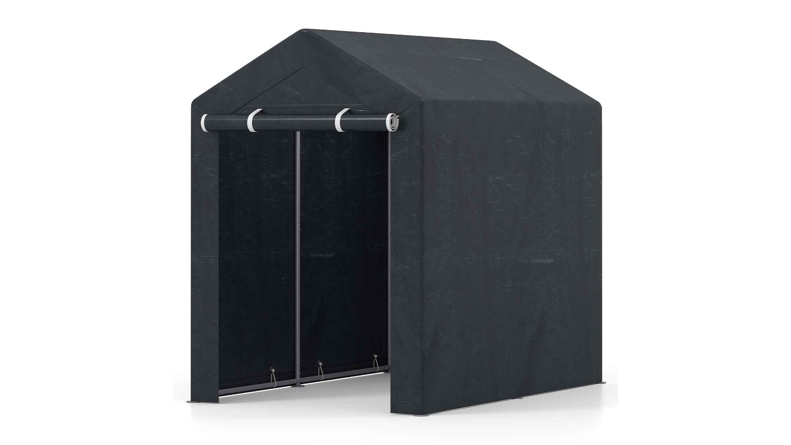 Costway Waterproof Portable Roll-up Storage Shed