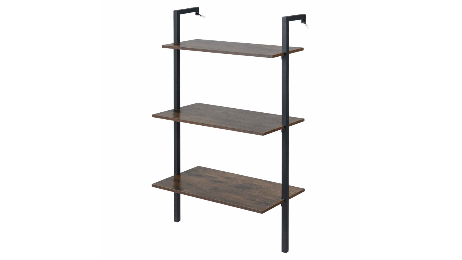 Costway 3-Tier Metal Wall Bookshelf
