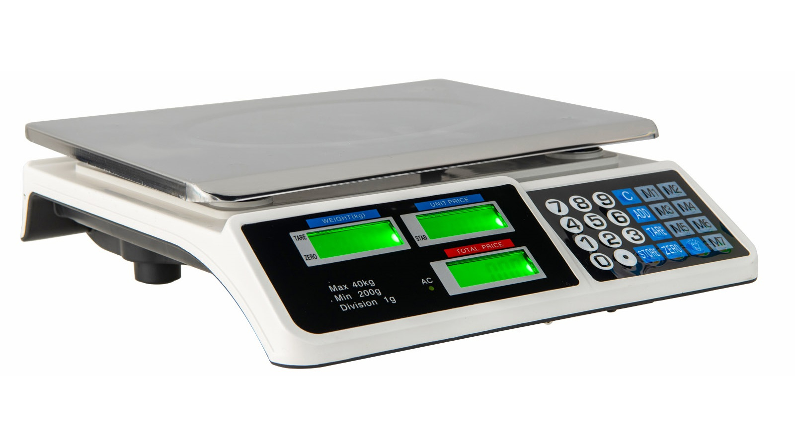 Costway 40kg Kitchen Digital Weight Scale with LCD Display