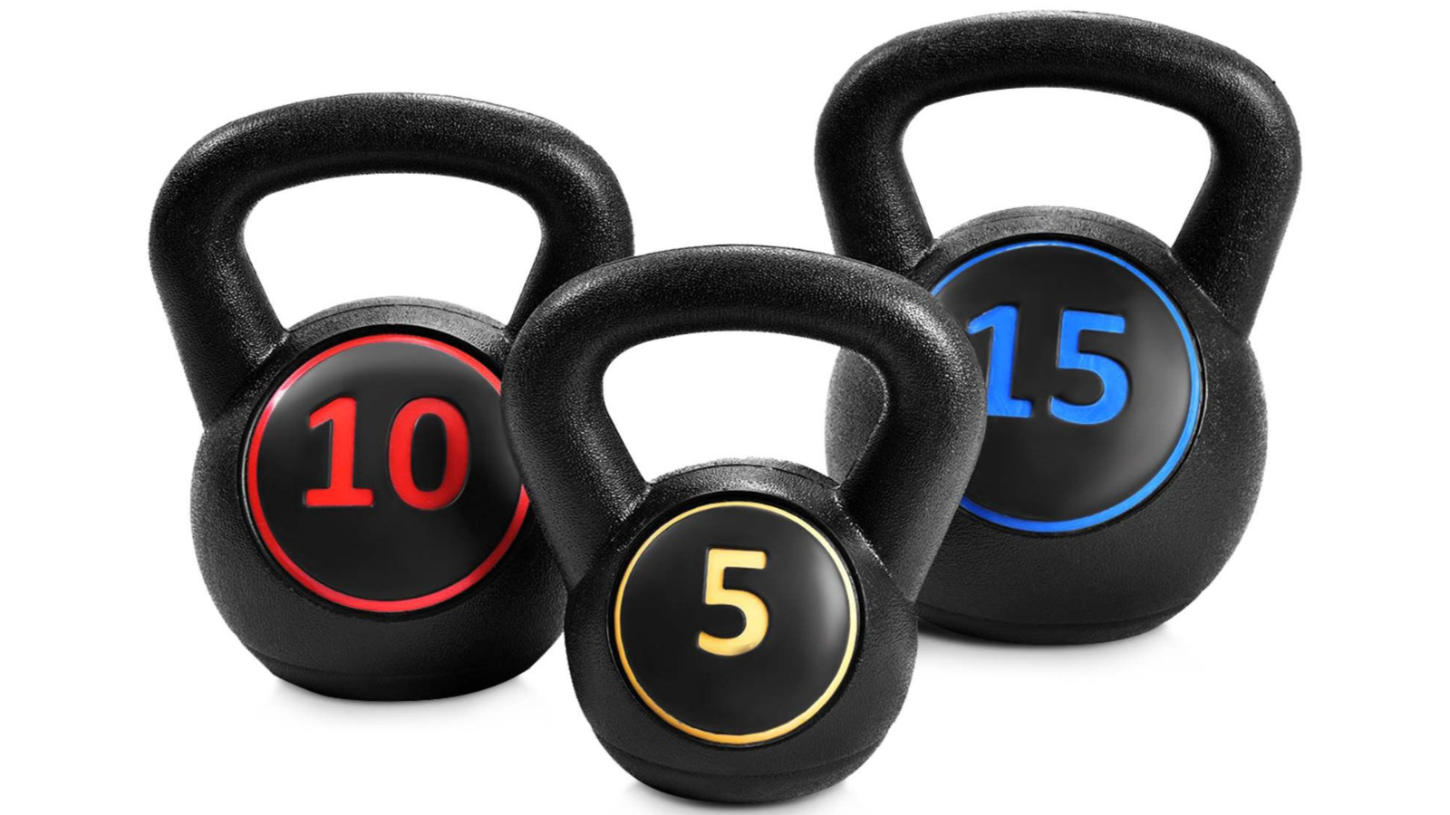 Costway 14kg Kettlebell Set