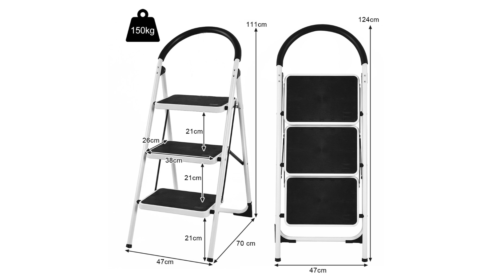 3 step ladder stool online