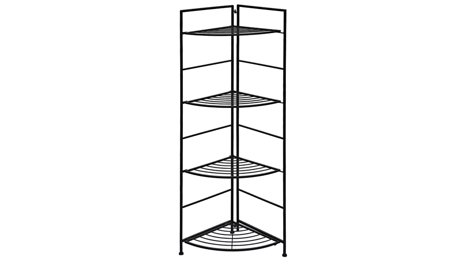 Costway 4-Tier Collapsible Folding Corner Plant Stand
