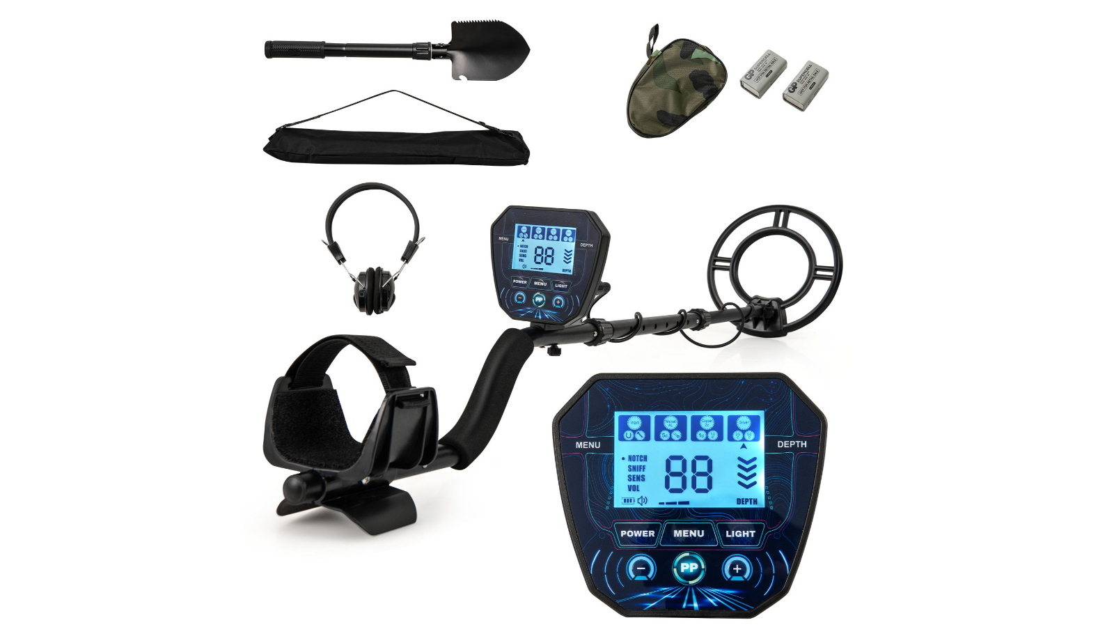 Costway Metal Detector with LCD Display
