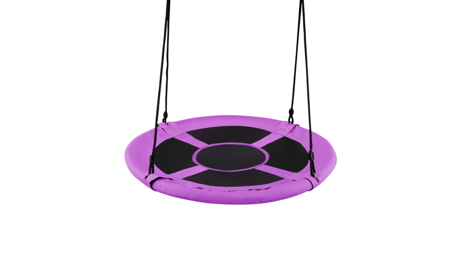 Costway Tree Flying Saucer Swing Hammock Chair with Adjustable Rope - Purple