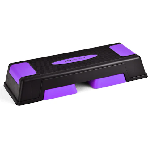 Costway Adjustable Workout Aerobic Stepper - Purple