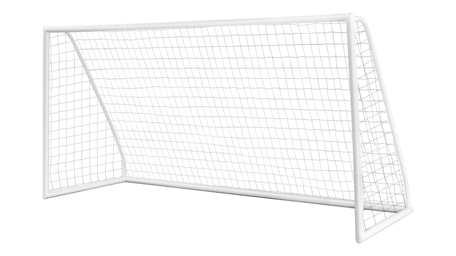Costway 3.7 x 1.82metre Soccer Goal with 6 Ground Pegs