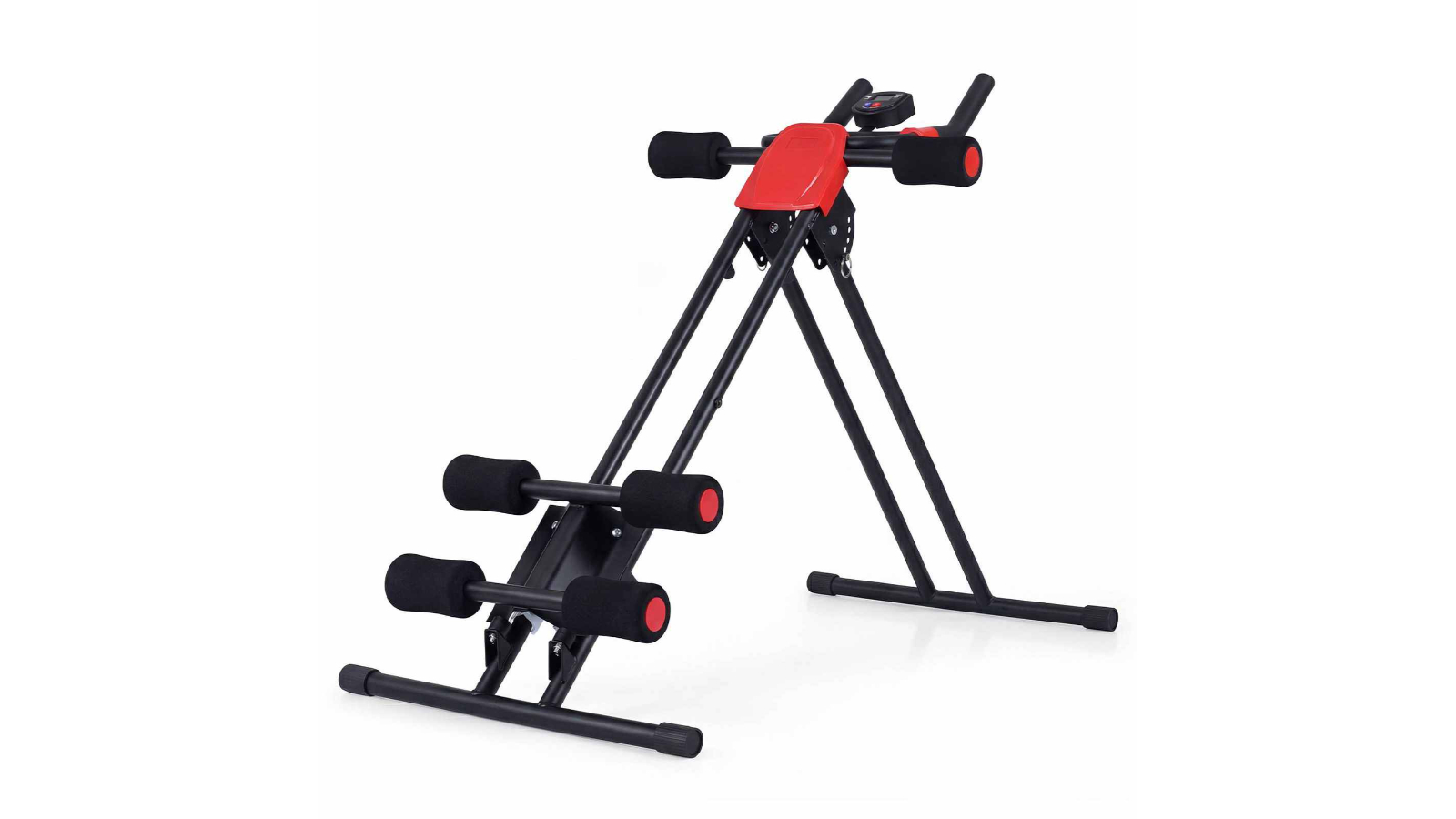 Costway Folding Ab Trainer Machine - Black