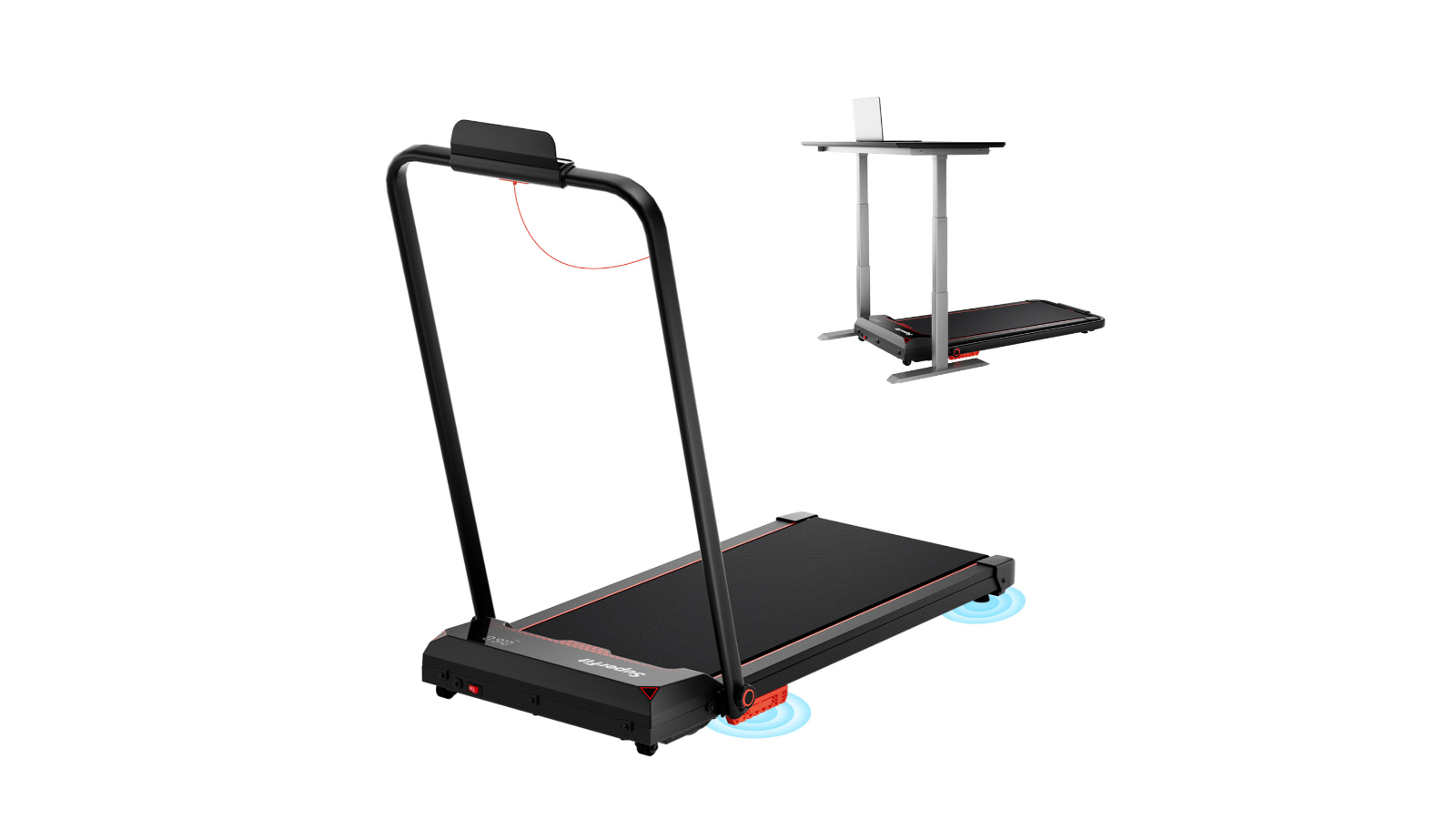 Costway Black Folding Electric Treadmill