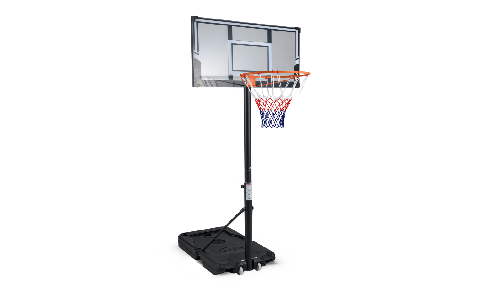 Costway Adult Youth 352cm Portable Basketball System Stand Backboard Net Ring Rim