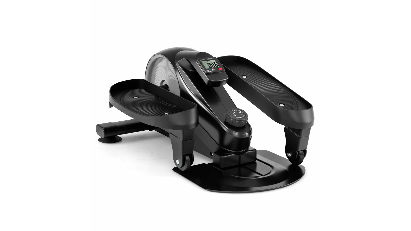 Costway Under Desk Adjustable Elliptical Pedal Machine