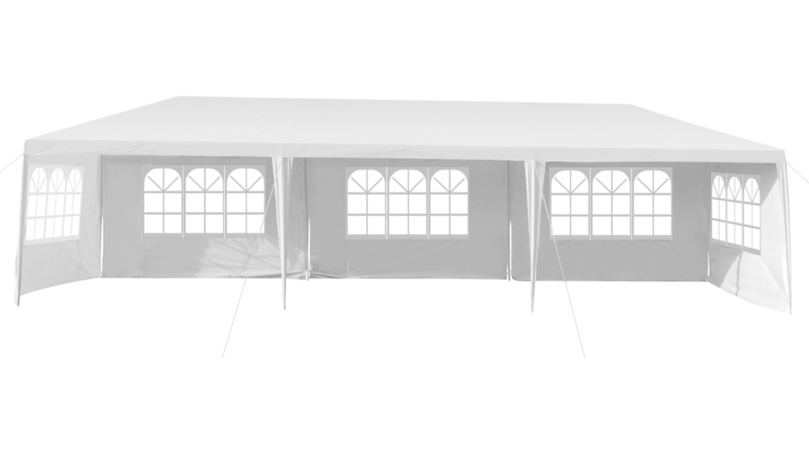 Costway 3 x 9metre Outdoor Canopy Tent with 5 Sidewall