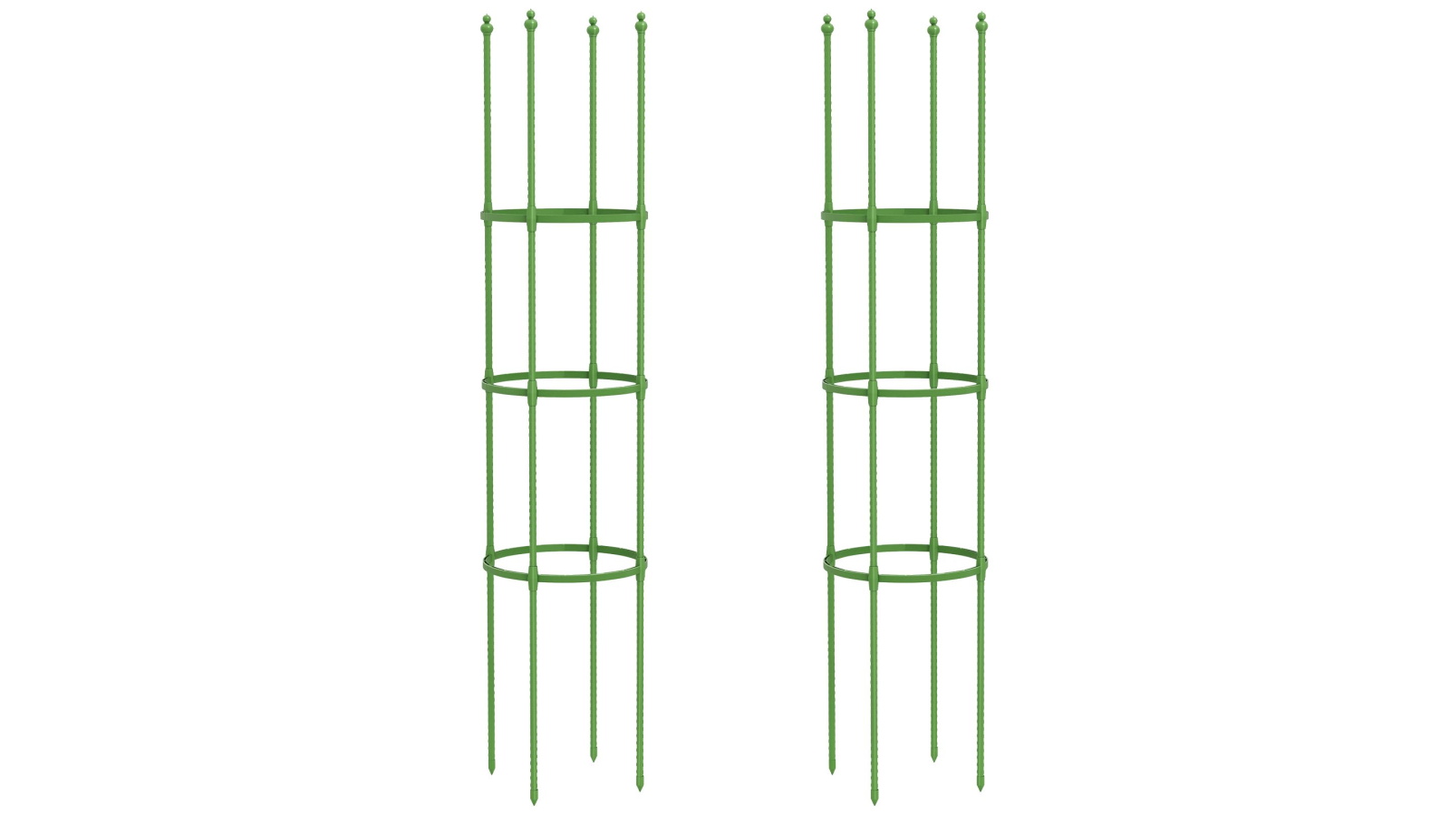 Costway 2-Pack 143cm Garden Trellis with Adjustable Height