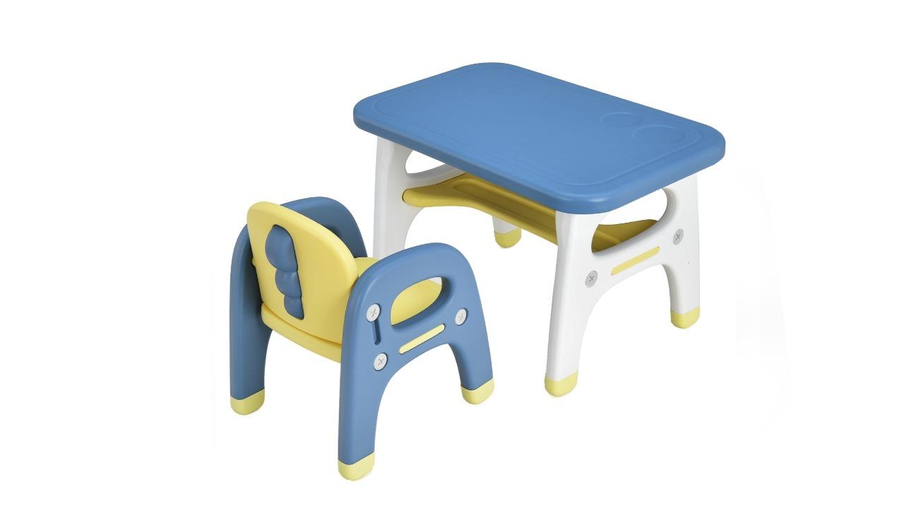 Costway Activity Study Play Table Chair Set 