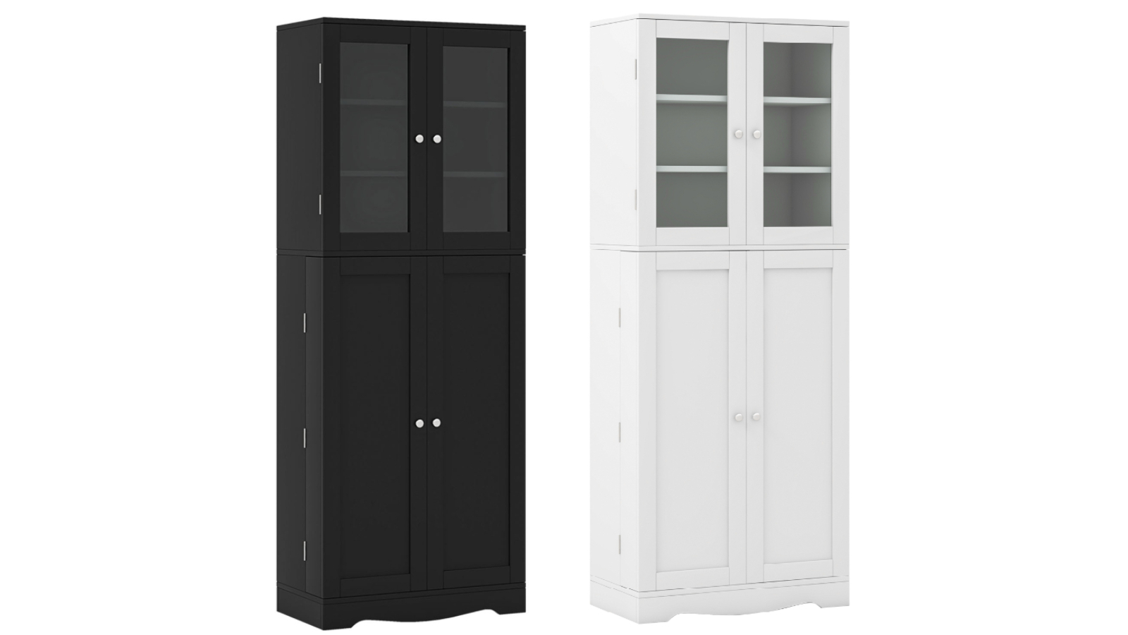 Costway 1.6metre 2-Door Buffet Sideboard Kitchen Cabinet