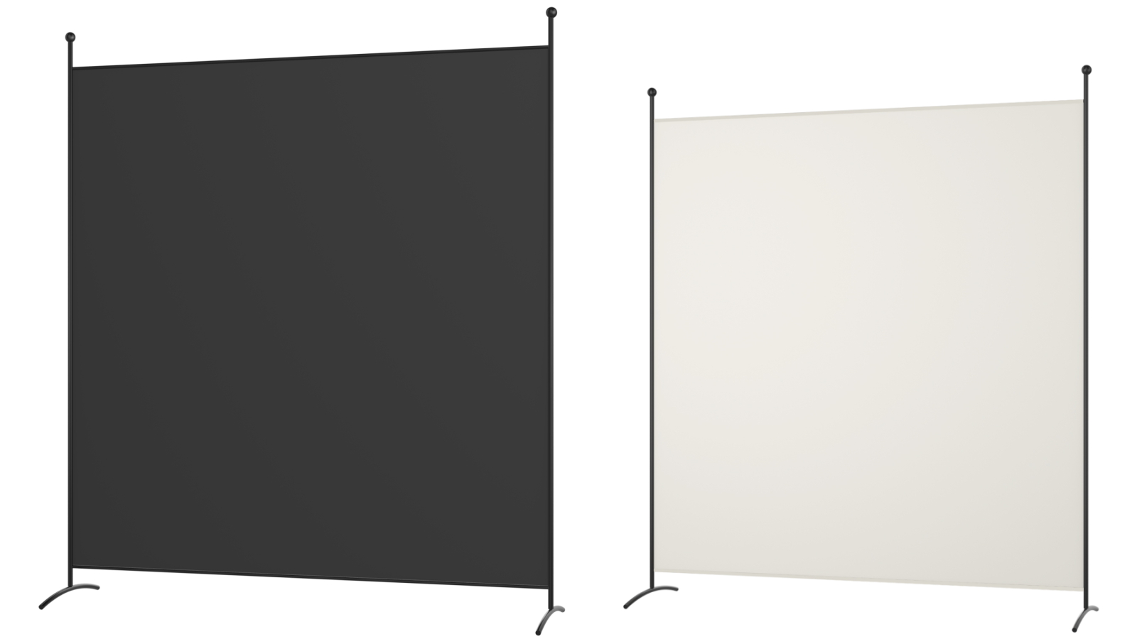 Costway Single-Panel Room Divider Privacy Screen Partition Stand
