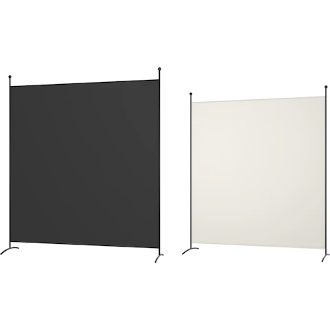 Costway Single-Panel Room Divider Privacy Screen Partition Stand