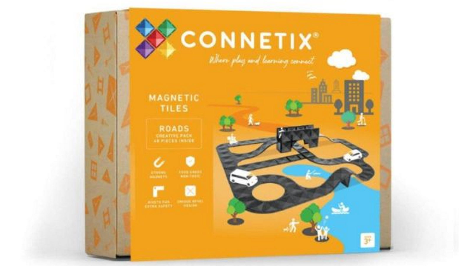 Connetix Creative Roads 48 Piece Pack