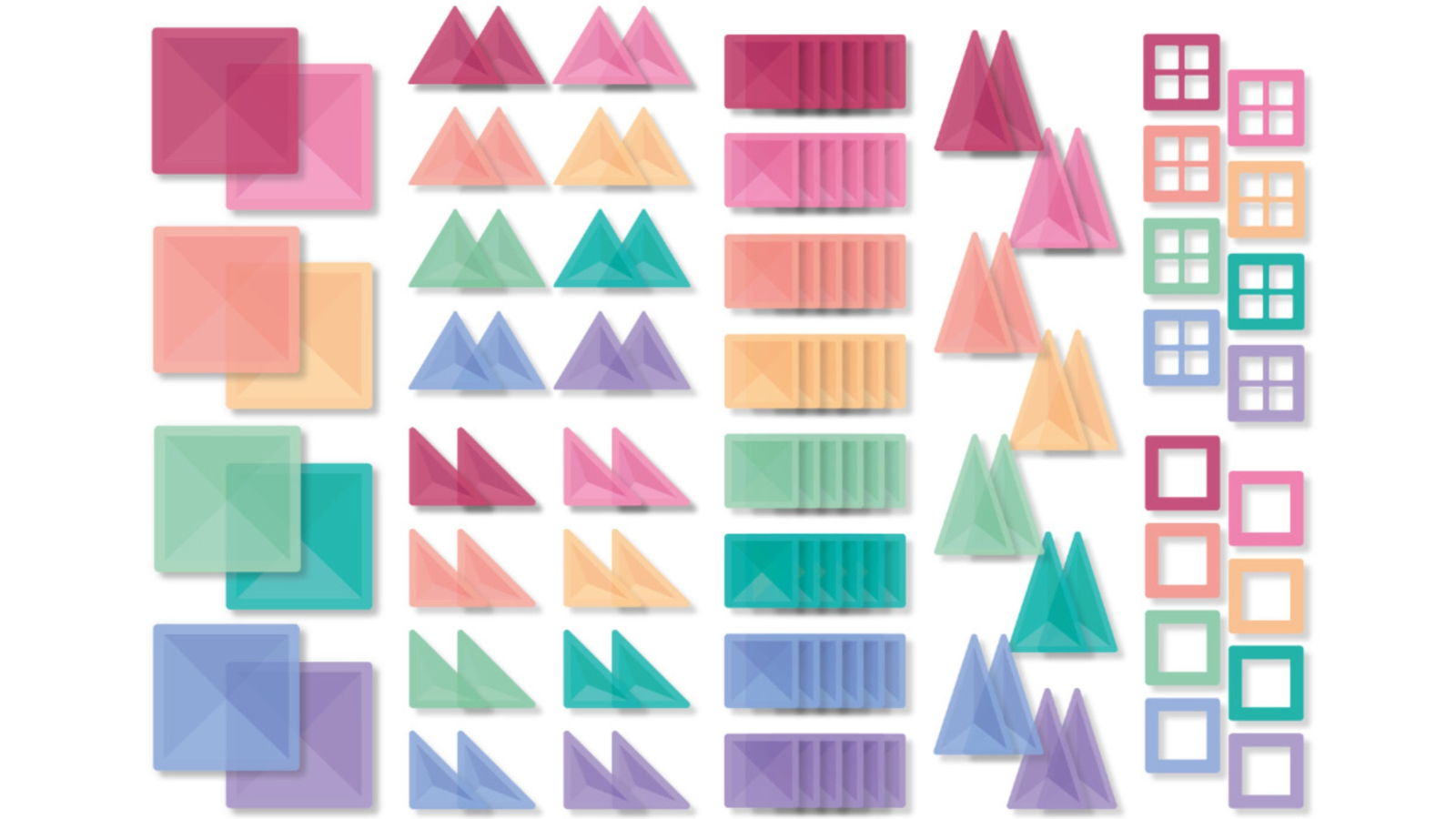 Connetix 120 Piece Pastel Creative Pack | Harvey Norman