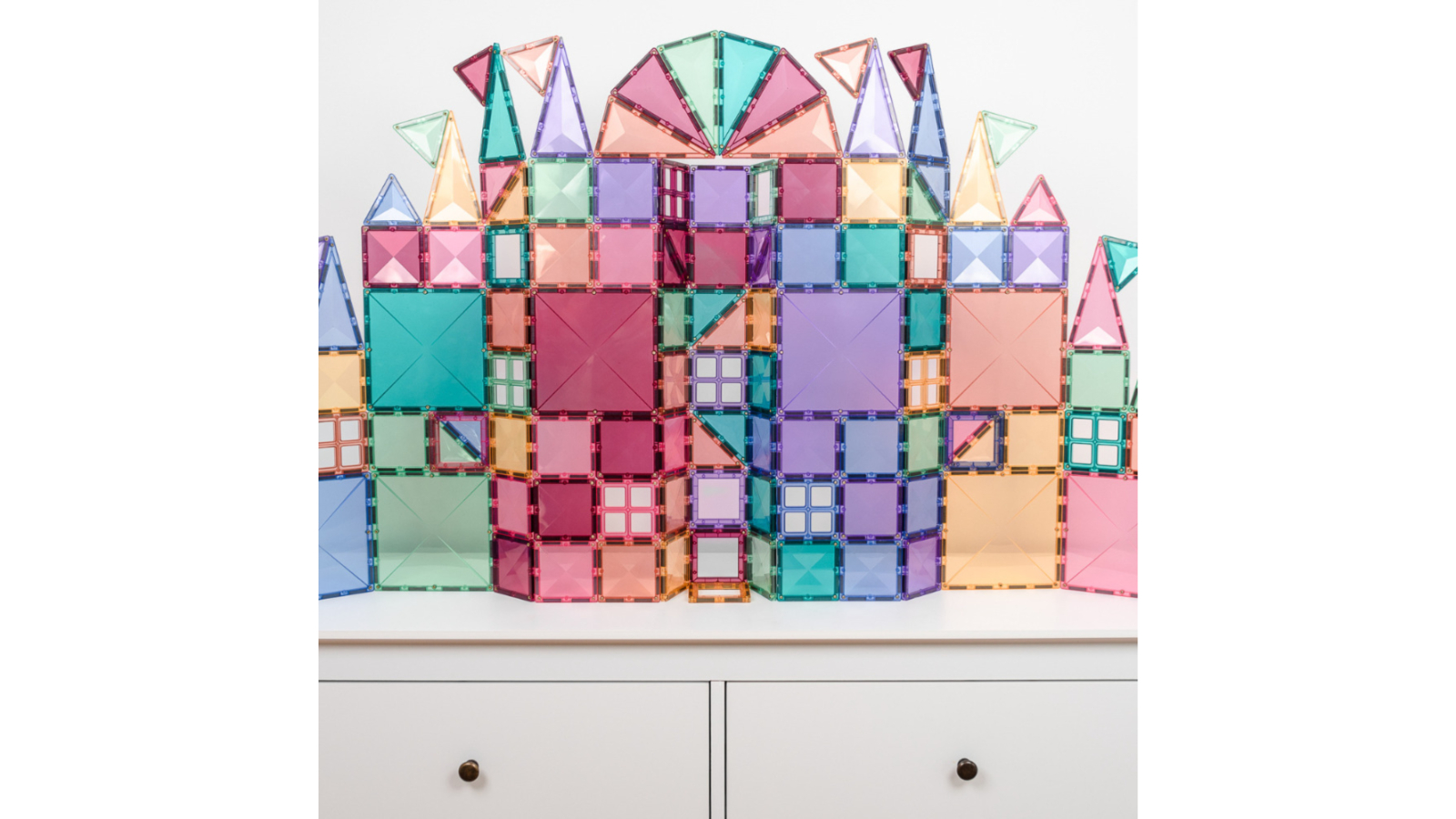 Connetix 120 Piece Pastel Creative Pack | Harvey Norman