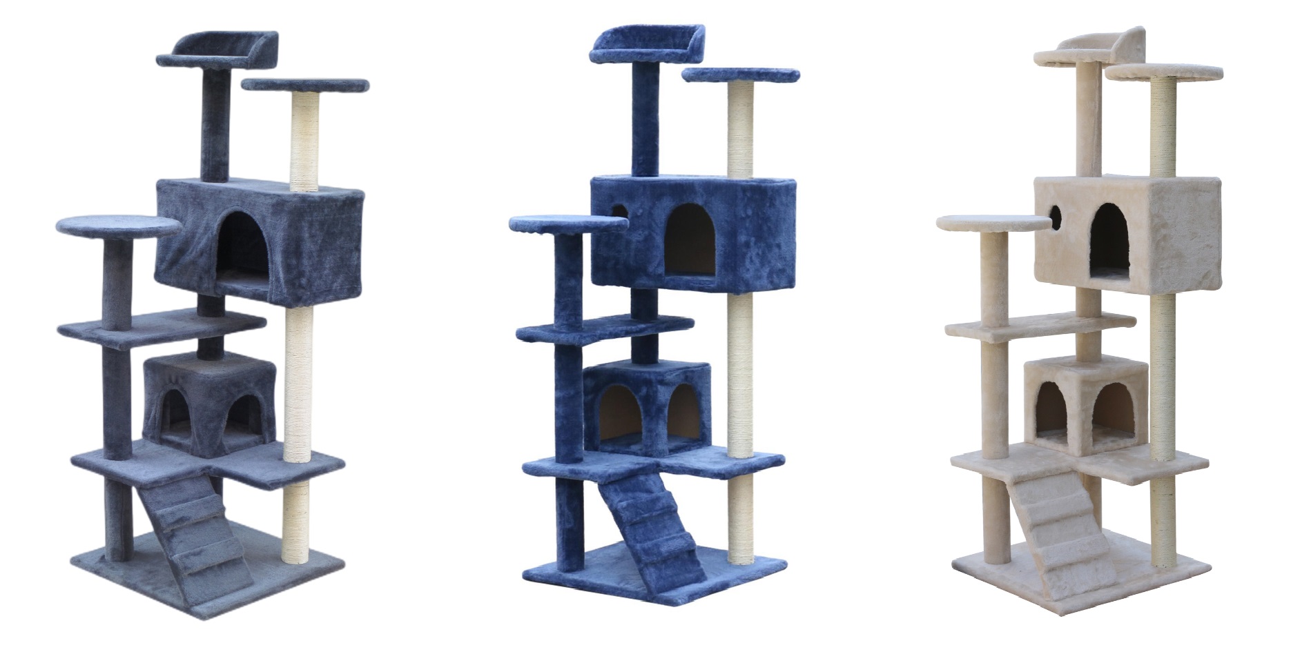 YES4PETS 130cm Cat Tree Pole Scratching Post