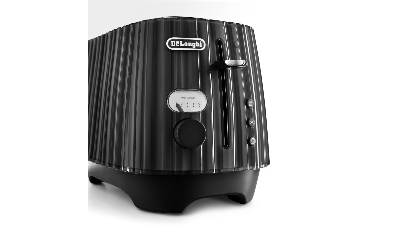 DeLonghi Ballerina Black 4 Slice Toaster