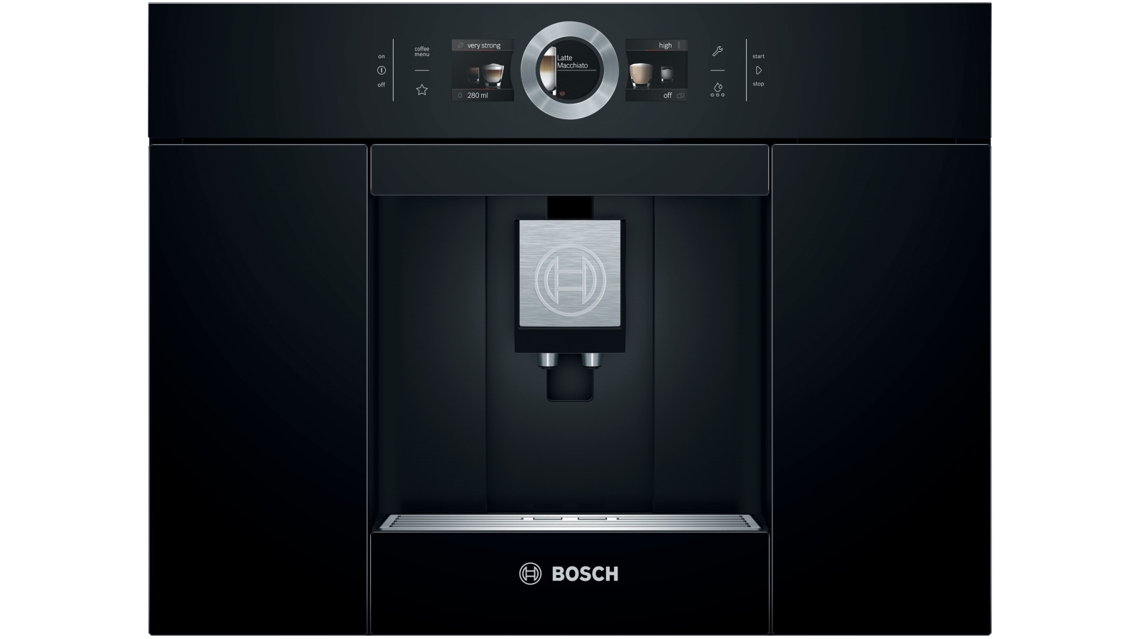 Bosch Series 8 Built in Fully Automatic Coffee Machine Black