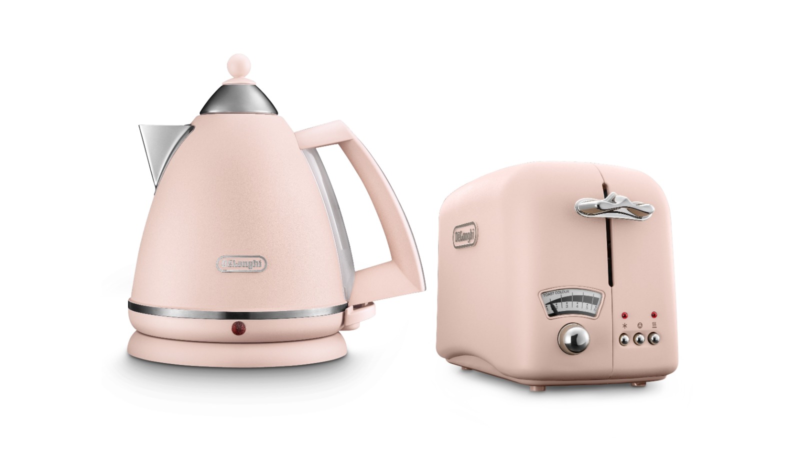 DeLonghi Argento Flora Breakfast Pack - Peony Pink