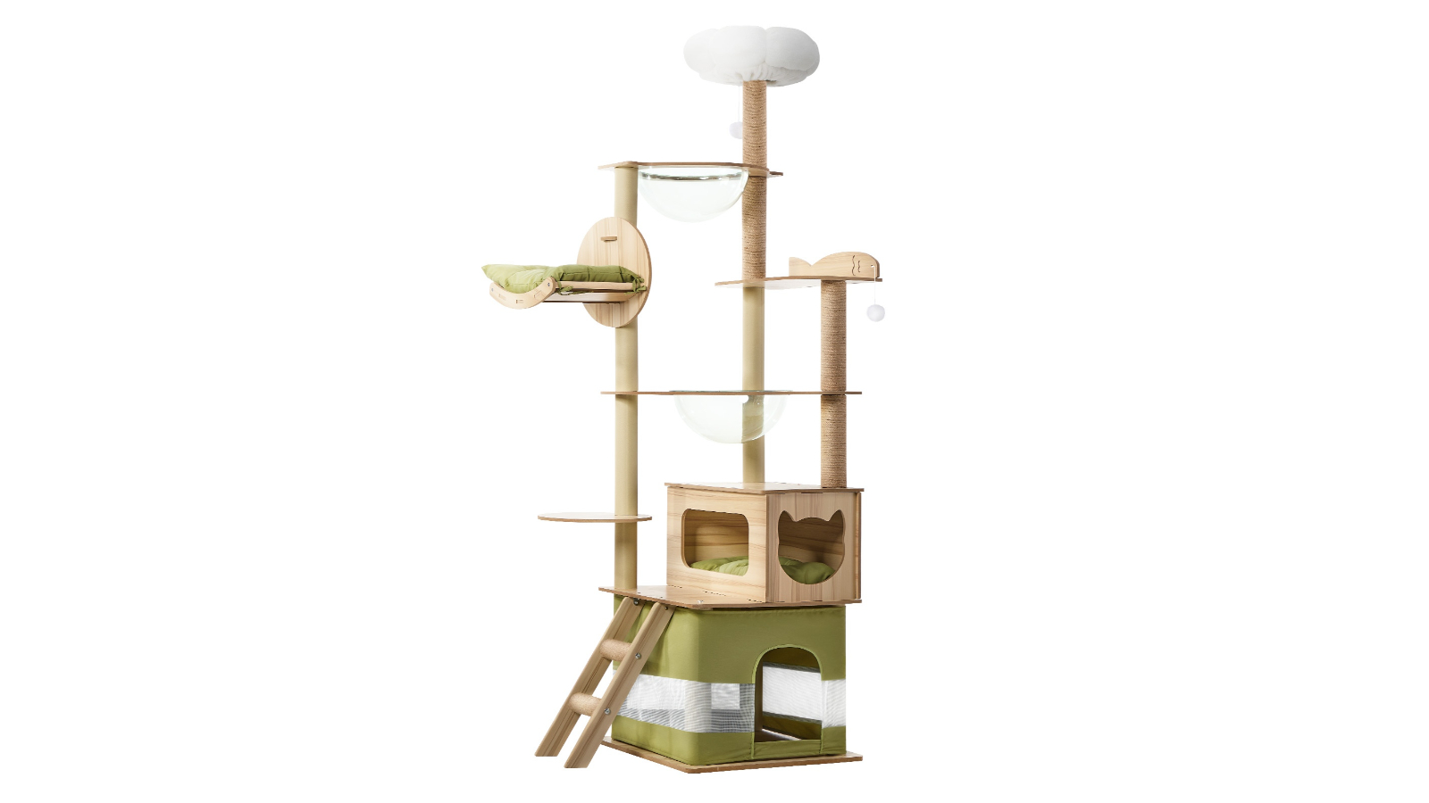 Alopet Cat Scratcher Post Bed Furniture - 196cm