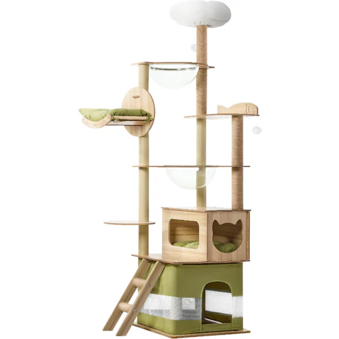 Alopet Cat Scratcher Post Bed Furniture - 196cm