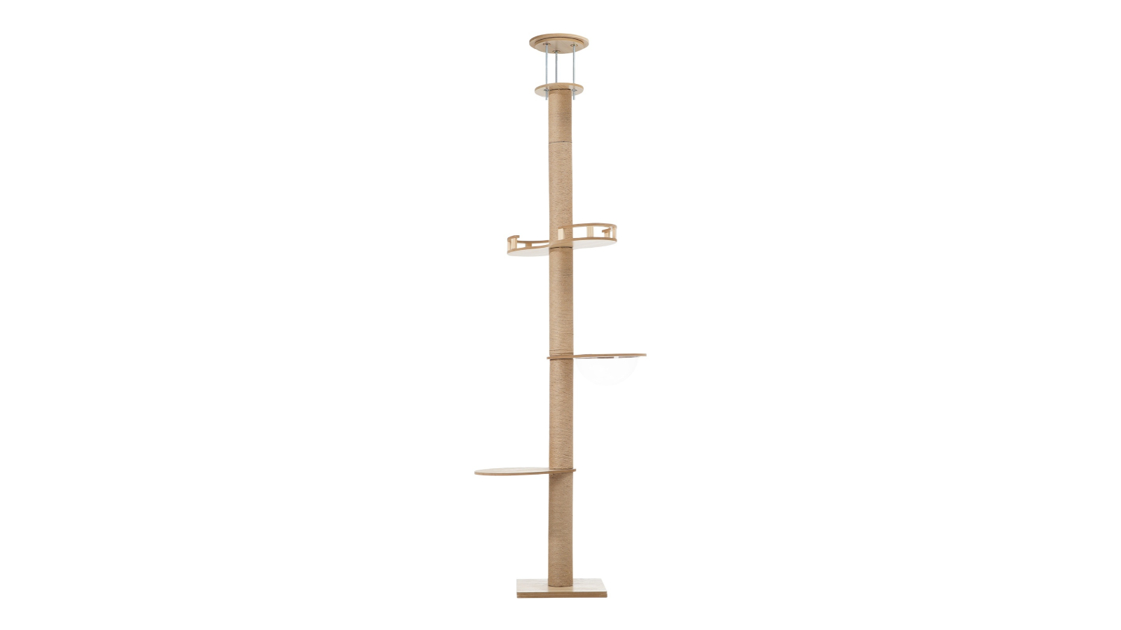 Alopet Cat Floor to Ceiling Wood Scratcher Post  - 300cm