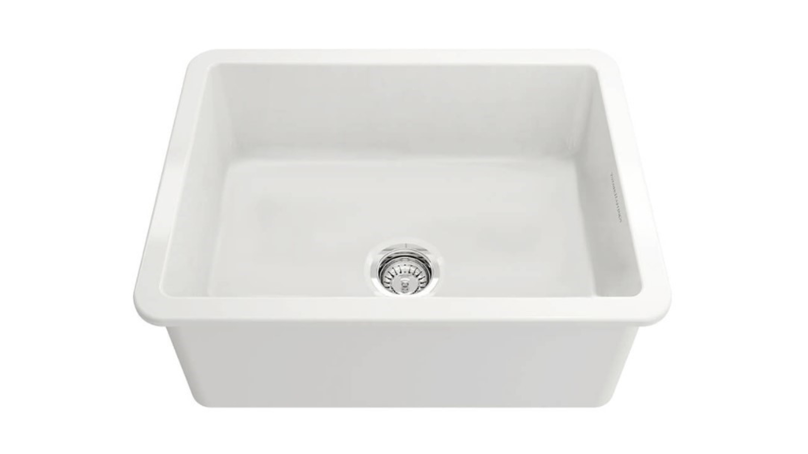 Turner Hastings Cuisine Inset/Undermount Fine Fireclay Sink - Gloss White
