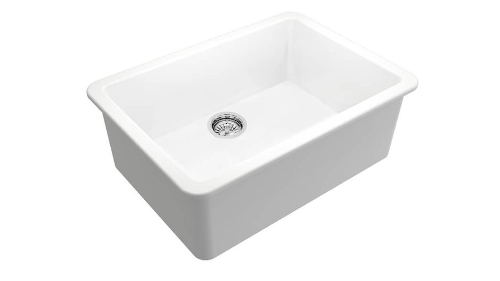 Turner Hastings Cuisine 68 x 48 Inset/Undermount Fine Fireclay Sink - Matte White 