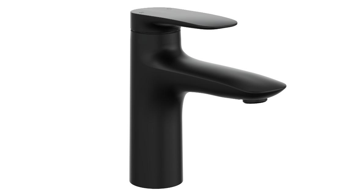 Linsol Curva Basin Mixer - Matte Black