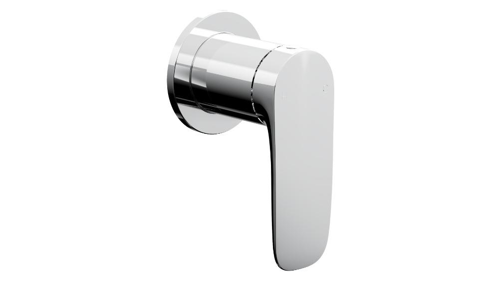 Linsol Curva Bath/Shower Mixer - Chrome